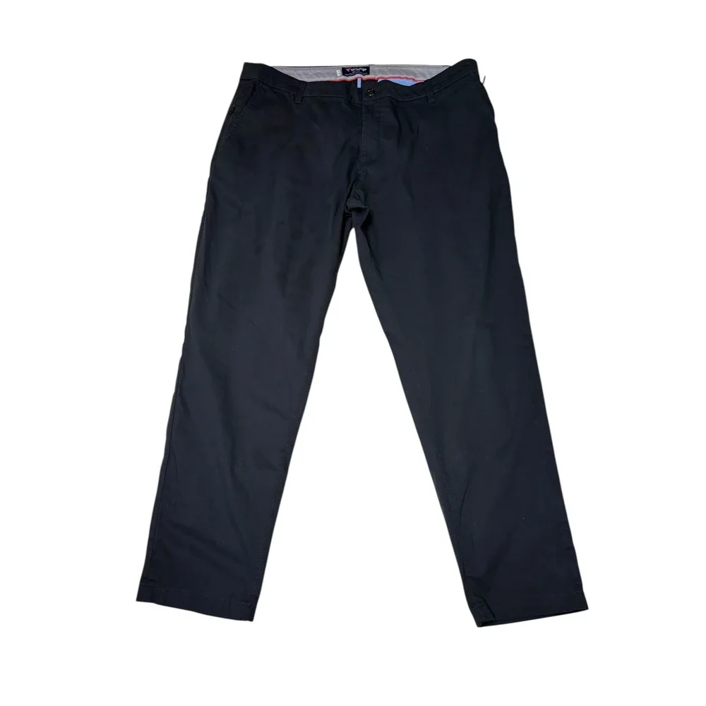 BirdDogs Mens Black‎ Comfort Stretch Chino Pants Size 40x30 Casual Dress Work